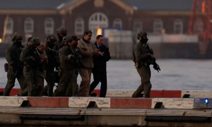 Con fuerte custodia Maduro es trasladado hasta al tribunal federal de Nueva York - OviedoPress