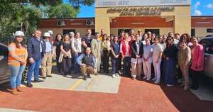 La Nación / Delincuentes vaciaron unidad de salud familiar en Paraguarí