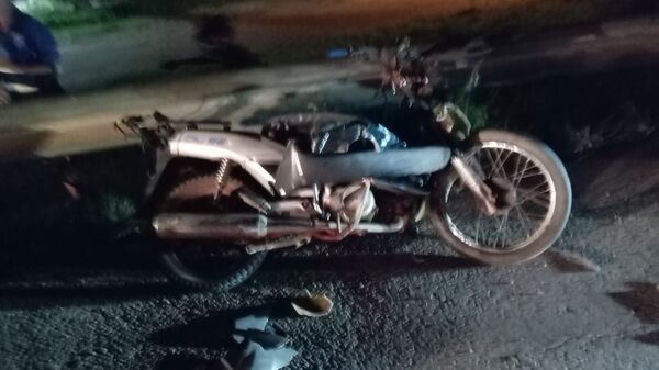 Dos motociclistas resultan heridos en choque frontal en ruta del asentamiento San Luis - Concepción al Día