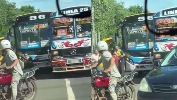 Choferes se hincharon y uno de ellos oipo’o vai