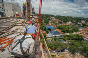 Crédito para la construcción llegó a US$ 712 millones y se concentró en grandes bancos