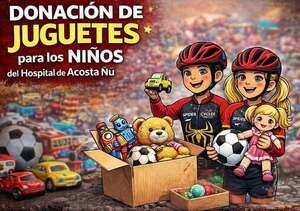 Ciclistas organizan colecta de juguetes para donar al Hospital Acosta Ñu  - Nacionales - ABC Color