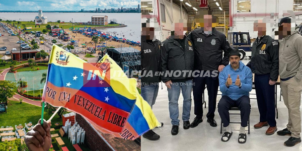 COMUNIDAD VENEZOLANA EN ITAPÚA CELEBRA LA CAÍDA DEL RÉGIMEN DE NICOLÁS MADURO