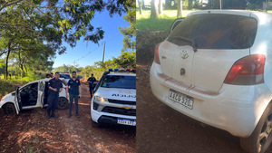 Asaltan a conductor de plataforma en Cambyretá y recuperan vehículo tras persecución policial