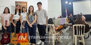 ALUMNAS DE LA ESCUELA DE GUITARRA DE CARMEN DEL PNÁ PARTICIPARON DE UN MASTERCLASS 