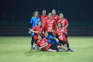 Primer entrenamiento enfocadas en la CONMEBOL Sub 20 Femenina
