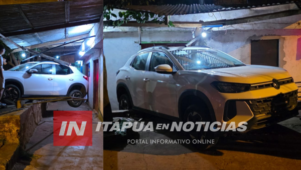 VEHÍCULO SE ESTRELLÓ CONTRA UNA VIVIENDA EN CAMBYRETÁ 