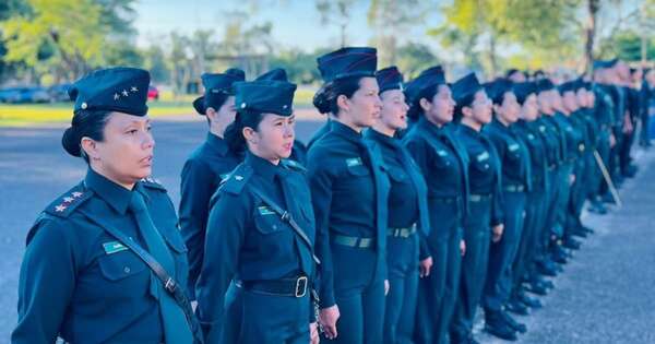 La Nación / Más de 1.000 mujeres iniciaron el servicio militar en el Cimefor