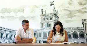 La Nación / Firman contrato para la duplicación de ruta PY01