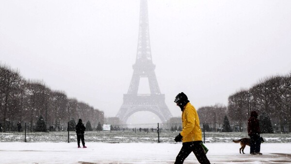Ola de frío pone en alerta a Europa y paraliza varios países