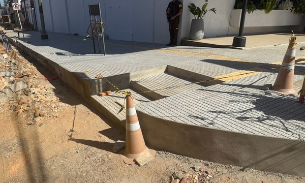 Obras sobre la calle Tuyutí exponen falencias en accesibilidad e inclusión - OviedoPress