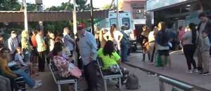 Pacientes forman fila desde la madrugada para obtener turnos en el Hospital de Calle’i - Nacionales - ABC Color
