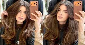 La Nación / Nadia Ferreira decidió empezar el 2026 con nuevo look: “Butterfly Cut”