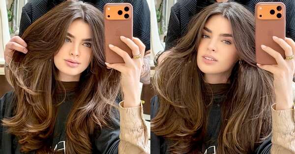 La Nación / Nadia Ferreira decidió empezar el 2026 con nuevo look: “Butterfly Cut”