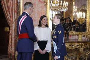 Los reyes de España y la princesa Leonor presidieron la Pascua Militar - Gente - ABC Color