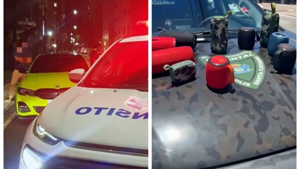 Podés ligar multa por usar parlantes en Brasil