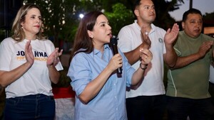 Ortega acelera campaña y enfoca apoyo en luz y seguridad en los barrios