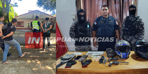 POLICÍA FRUSTRA POSIBLE INTENTO DE ASALTO EN INMEDIACIONES A UN BANCO 