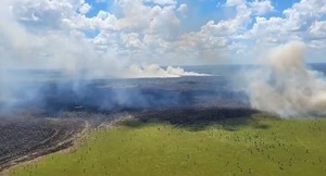 Reportan incendio de grandes proporciones en Chaco’i | Unicanal