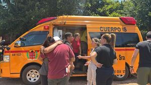 Abuelo querido: La alegría de hallar a un familiar desaparecido hace varios días