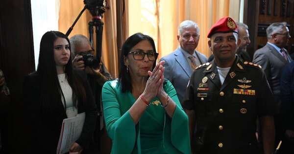 La Nación / Delcy Rodríguez confronta a Trump y rechaza injerencia en Venezuela