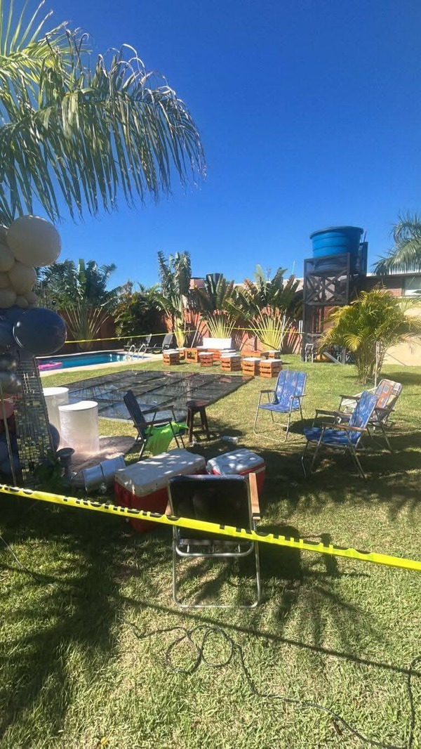 Hombre muere electrocutado durante festejo familiar en San Bernardino