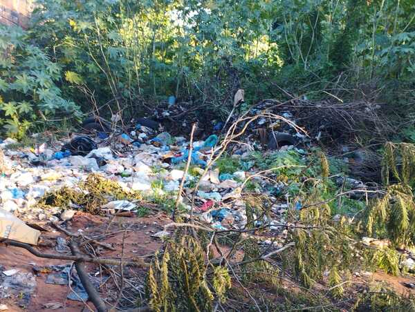 Vecinos del barrio Capilla del Monte reclaman limpieza urgente ante acumulación de basura y malezas » San Lorenzo PY
