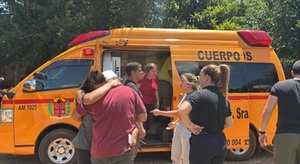 En un emotivo abrazo, encontraron a don Nacho, el abuelo desaparecido en Cambyretá