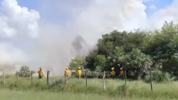 SEN confirma que incendio en Chaco’i fue provocado