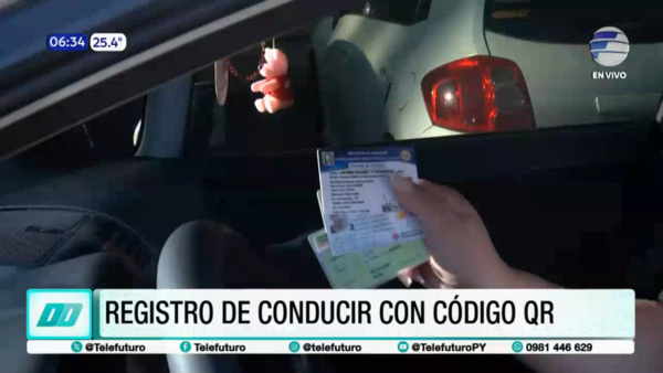 Paraguay implementa nuevo sistema de registro de conducir con código QR y puntos