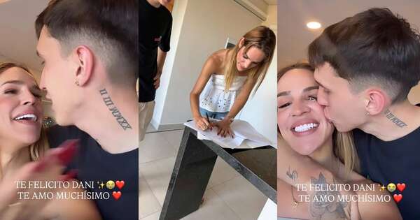 Diario HOY | La Comadre, feliz por el logro de su novio: “Sos un hombre admirable”