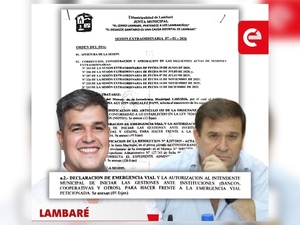 Guido González declara “Emergencia Vial” y pide endeudarse tras “festejar” pagos salariales: incoherencia en año electoral - Canal-E