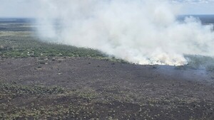 Incendio en Chaco'i fue provocado y abarcó unas 340 hectáreas, según la SEN