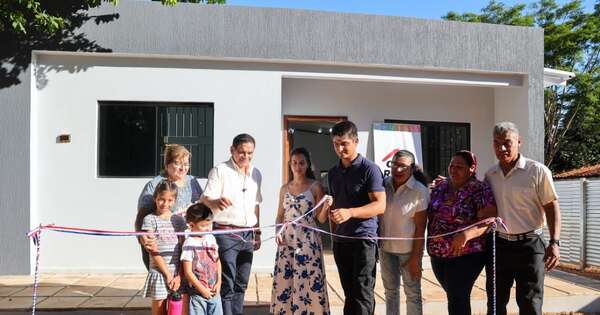 La Nación / Che Róga Porã 2.0 permite iniciar este año en una casa propia