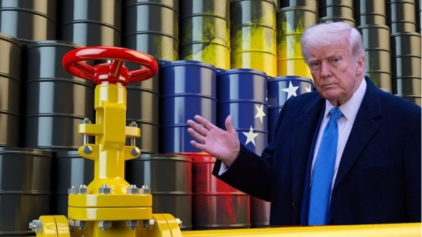 Trump afirma que Venezuela entregará millones de barriles de petróleo a EE.UU.