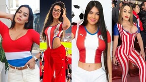 La delegación de “musas” que irá a Estados Unidos para apoyar a la Albirroja