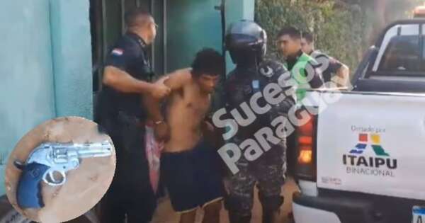 Diario HOY | Detienen a joven que intentó asaltar a una mujer con pistola de juguete