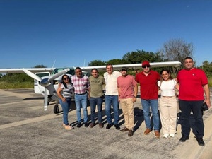 Denuncian uso de avioneta estatal para asistir a un festejo privado en Alto Paraguay