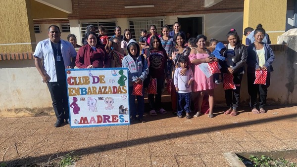 USF Santa Lucía de Itakyry inicia el primer Club de Embarazadas del año - ADN Digital