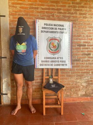 Policía recupera celular robado y detiene a joven tras denuncia en Cambyretá