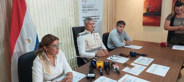 Nuevas licencias de conducir: sistema de puntos aún no entrará en vigencia, aclaran - Nacionales - ABC Color