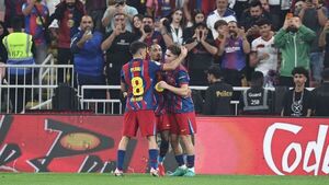 Goleada del Barça hacia la final