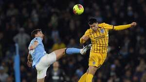 Empate del City ante el Brighton de Diego Gómez