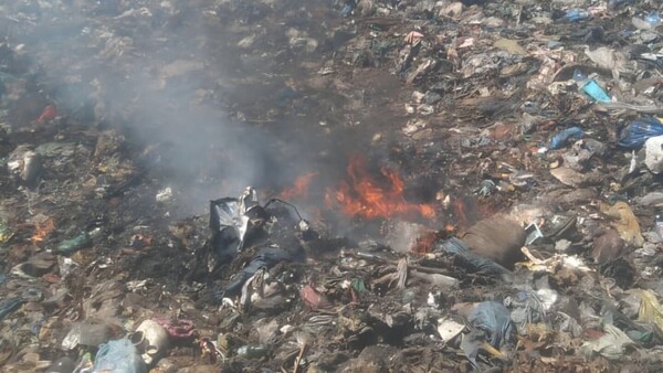 Se incendió el Vertedero Municipal de Concepción