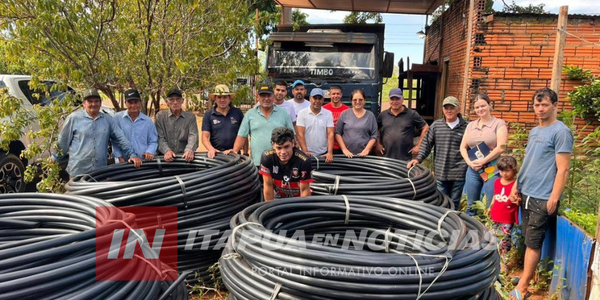 GOBIERNO DE ITAPÚA FORTALECE EL ACCESO AL AGUA POTABLE EN SAN PEDRO DEL PARANÁ