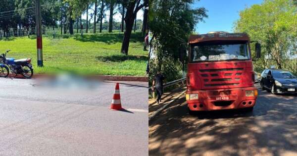 Diario HOY | Anciano fallece tras ser arrollado por camión de gran porte en Saltos del Guairá