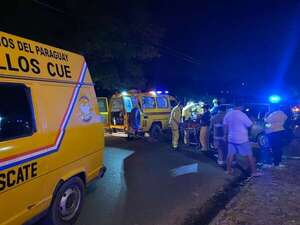 Choque frontal entre dos vehículos dejó una mujer herida en Zeballos Cué - Policiales - ABC Color