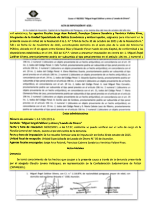 Banco Atlas: Imputación por fondos de Leoz y FIFAGate