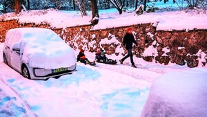 Temporal de nieve hace colapsar a media Europa