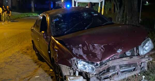Diario HOY | Autos chocaron de frente: hospitalizaron a una mujer que iba de acompañante